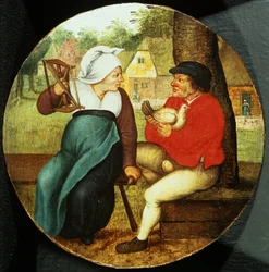 Een Vlaamse spreuk (paneel)